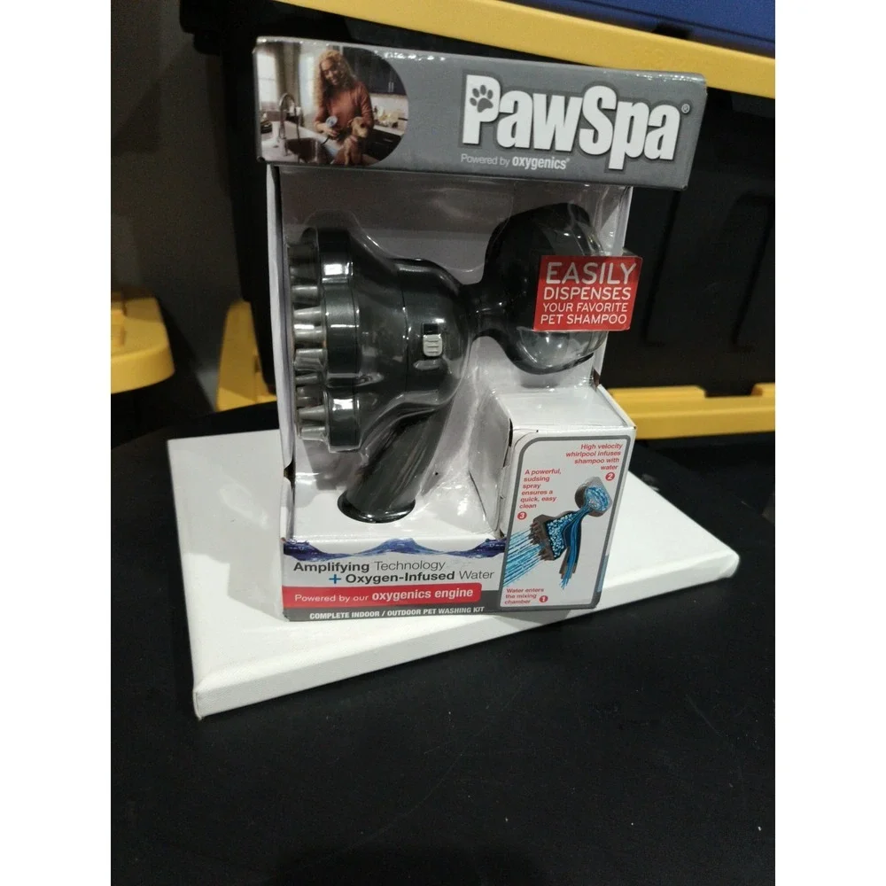 Oxygenics PawSpa Shampooch Handheld Pet Spa Washer 5-spray Handheld Shower New